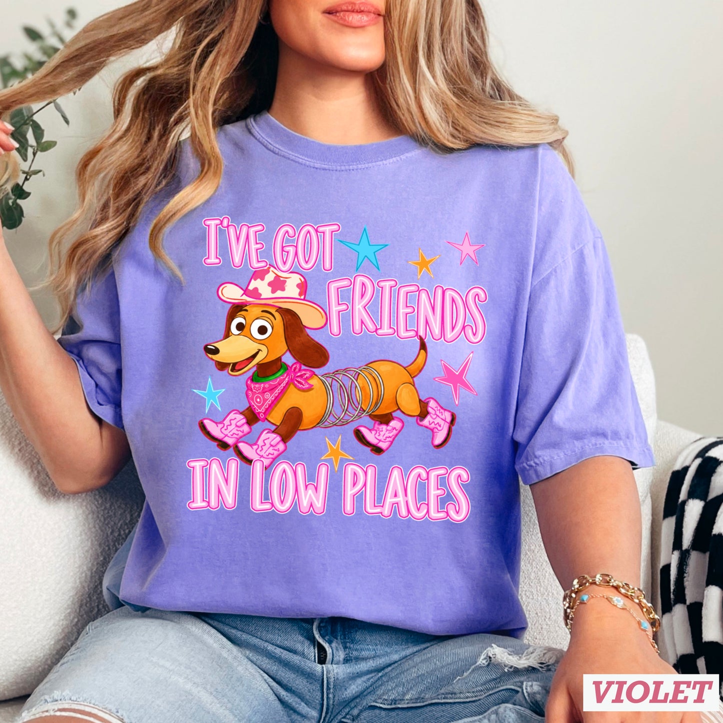 I’ve Got Friends In Low Places Toy Comfort Color Graphic Tee