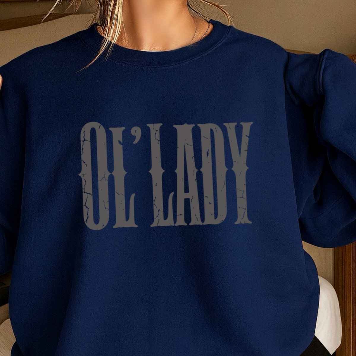 Ol’ Lady Crewneck Sweatshirt