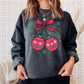 Christmas Cherries Crewneck Sweatshirt