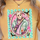 Horror Film Character Halloween Comfort Color Graphic Tee