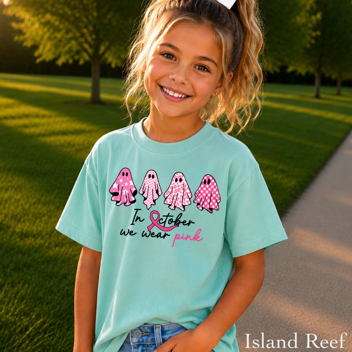 On Wednesdays We Wear Pink Youth Comfort Color T-Shirt