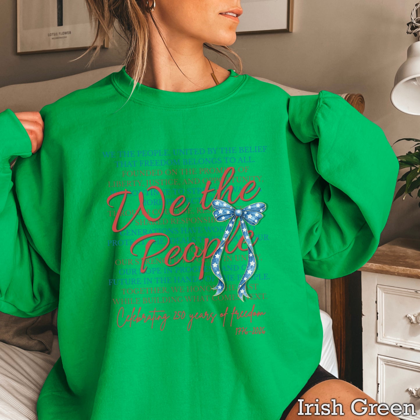 We The People Crewneck Sweatshirt