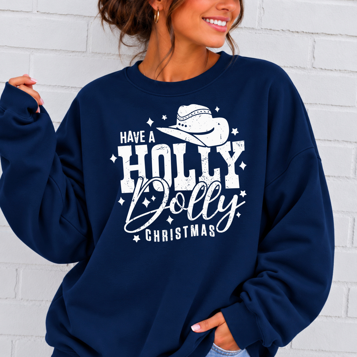 Have A Holly Christmas Crewneck Sweatshirt