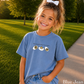 Deviled Eggs You Know Why I'm Here Youth Comfort Color T-Shirt