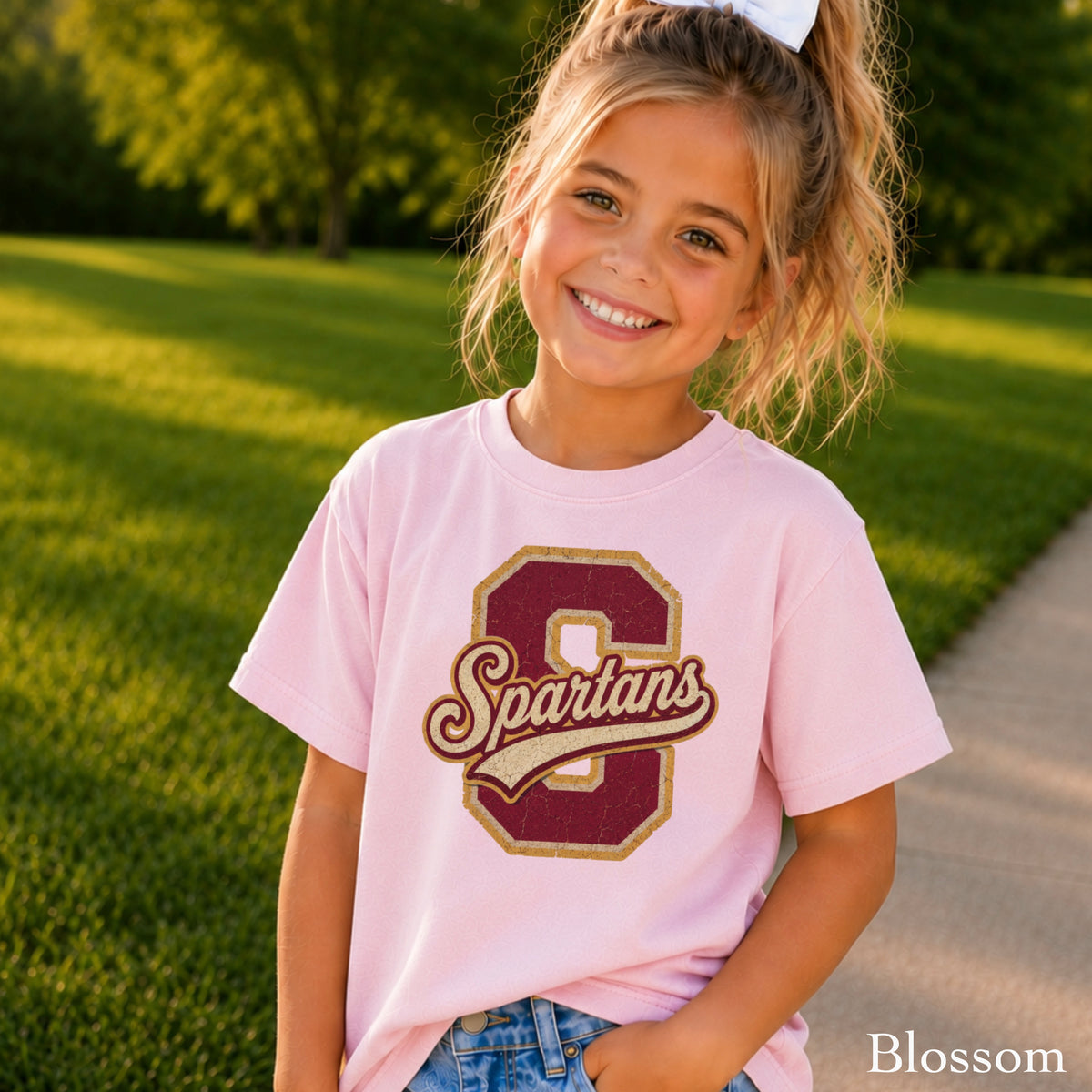 Spartans Youth Comfort Color T-Shirt