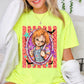 Horror Film Character Halloween Comfort Color Graphic Tee