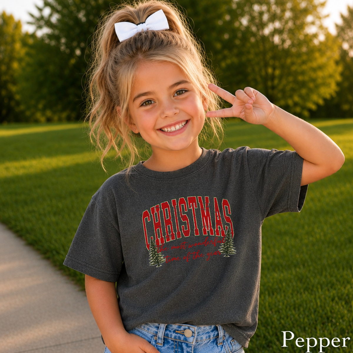 It's The Most Wonderful Time Of The Year Christmas Youth Comfort Color T-Shirt