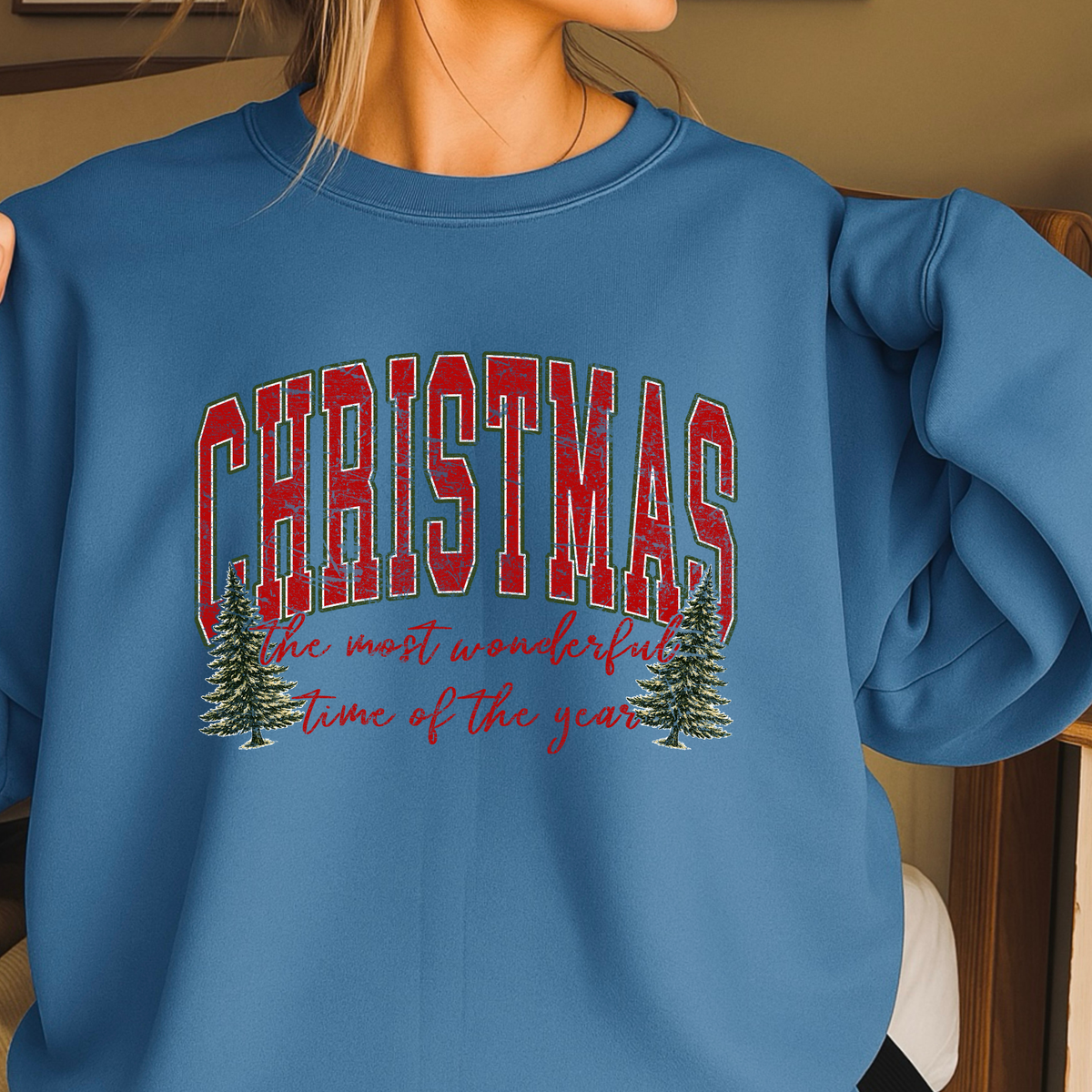 The Most Wonderful Time Of The Year Christmas Crewneck Sweatshirt