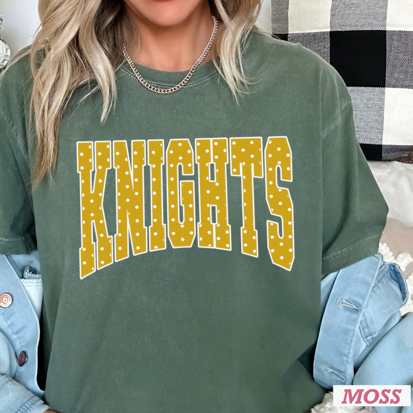 Knights Comfort Color Graphic Tee