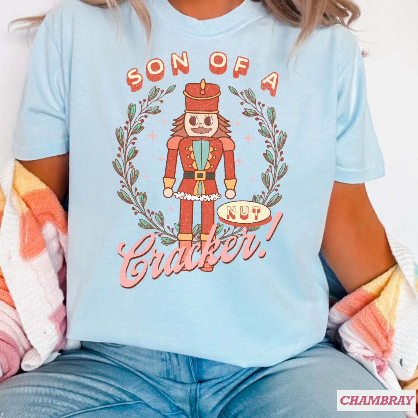 Son Of A Nutcracker Comfort Color Graphic Tee