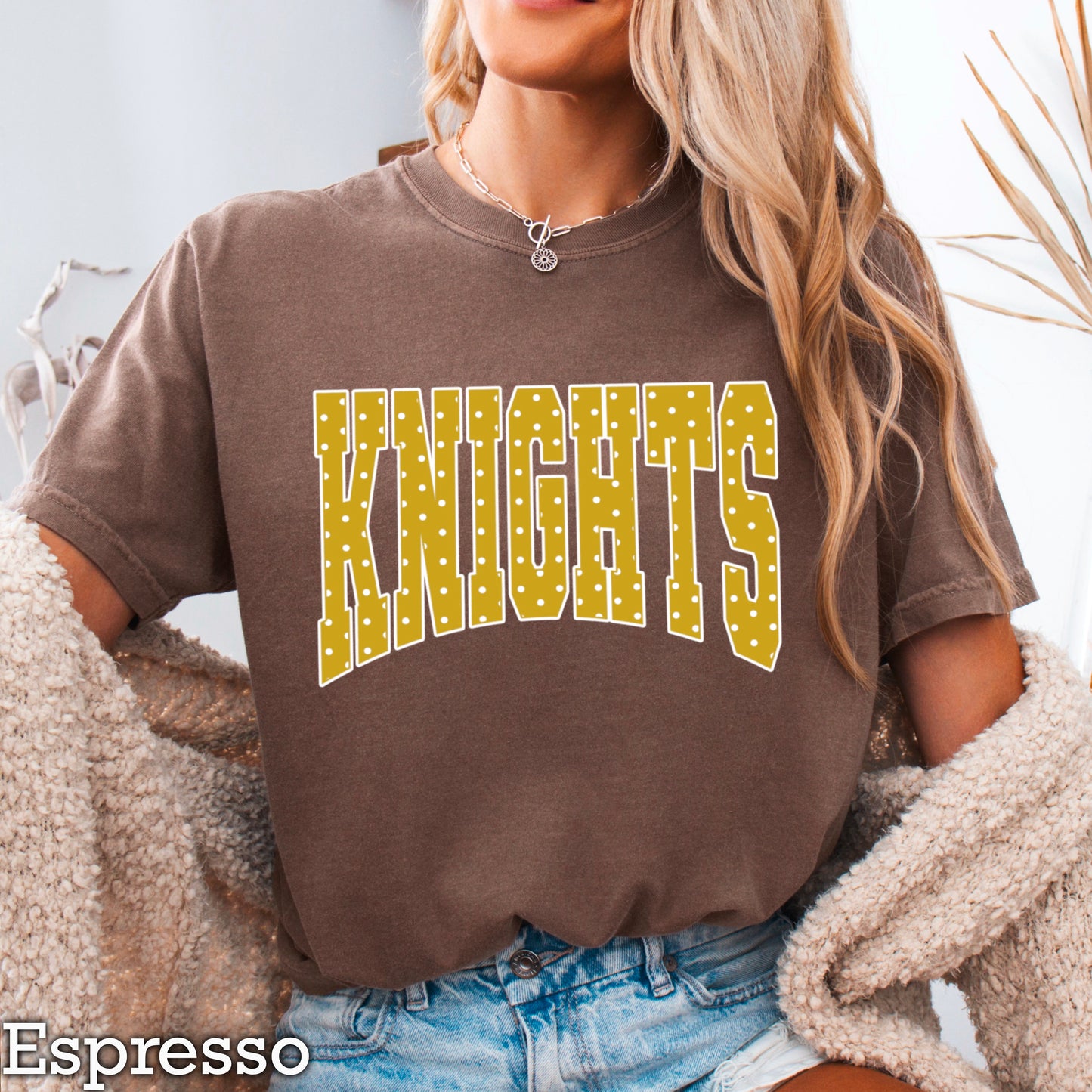 Knights Comfort Color Graphic Tee