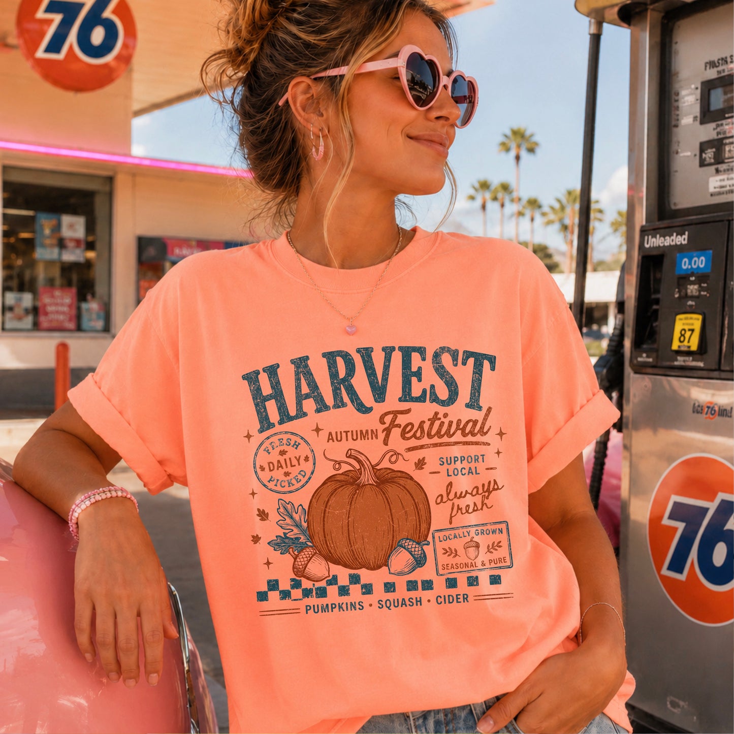 Harvest Festival Comfort Color Graphic Tee