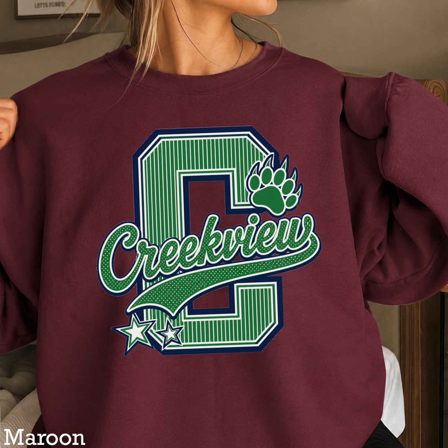 Creekview Grizzlies Crewneck Sweatshirt