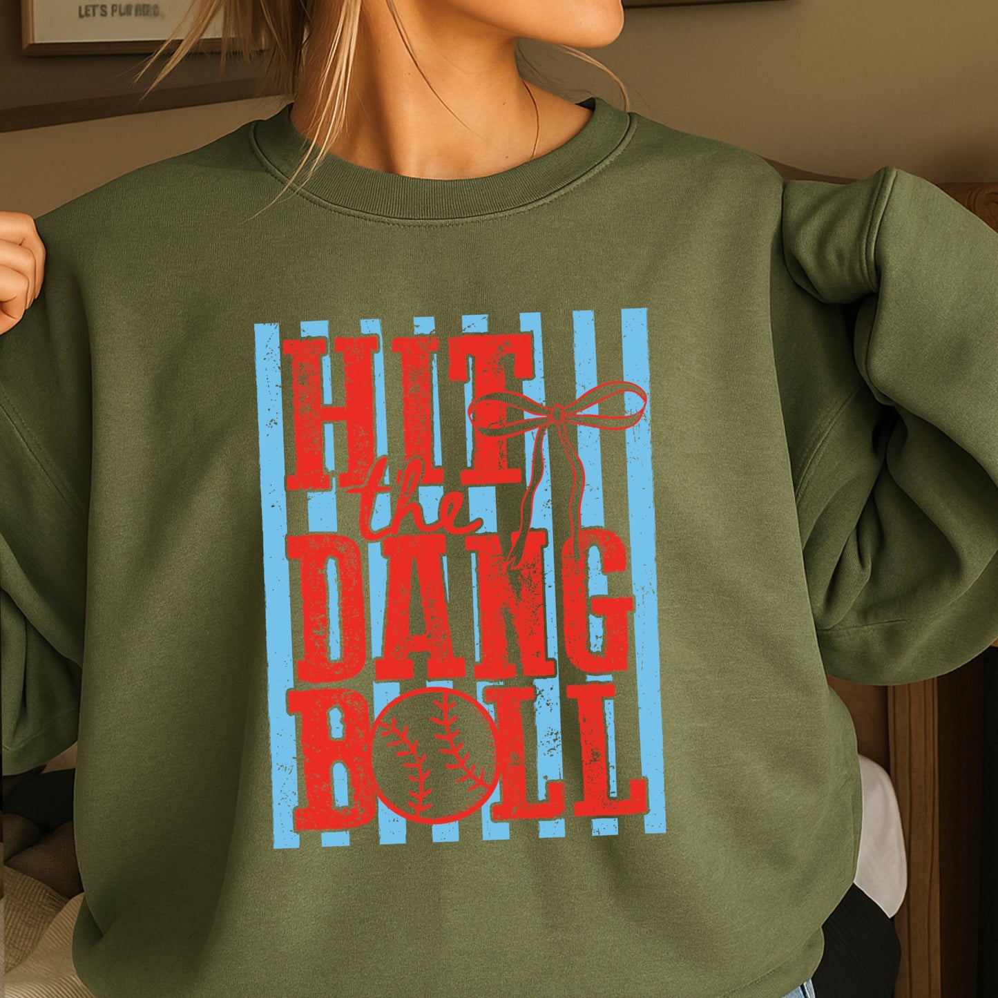 Hit The Dang Ball Crewneck Sweatshirt
