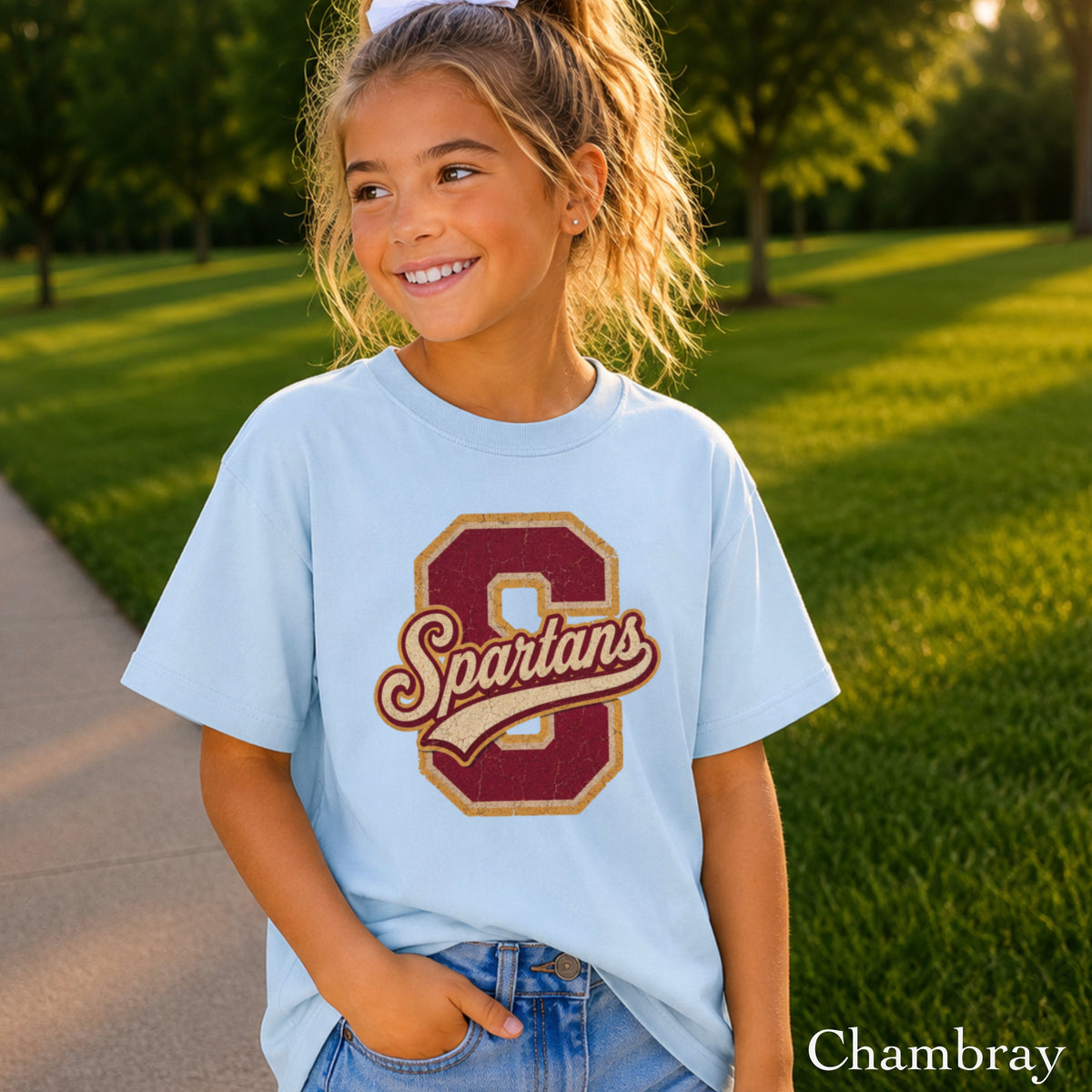 Spartans Youth Comfort Color T-Shirt