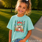 Preppy Nutcracker Christmas Youth Comfort Color T-Shirt