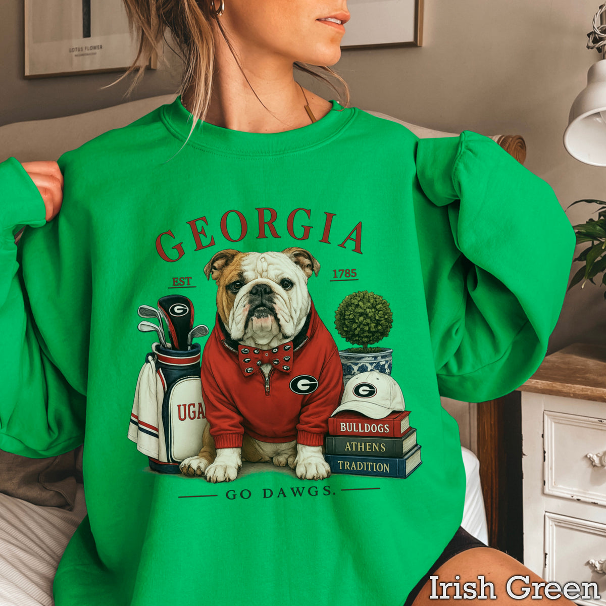 Red & Black Traditions Crewneck Sweatshirt