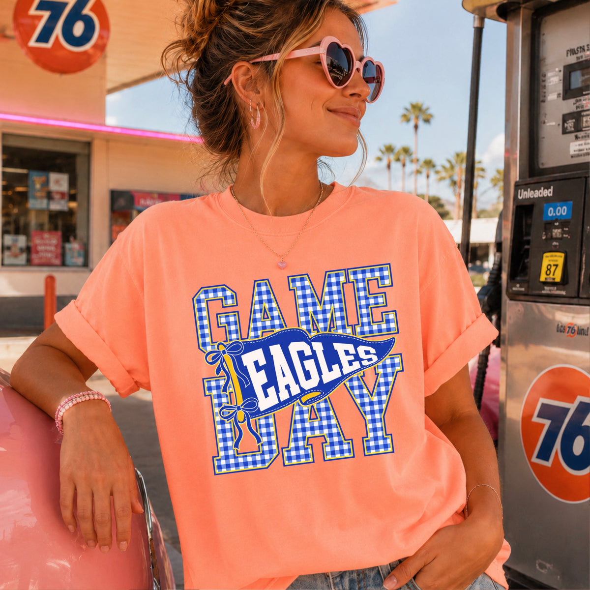 Eagles  Comfort Color Graphic Tee