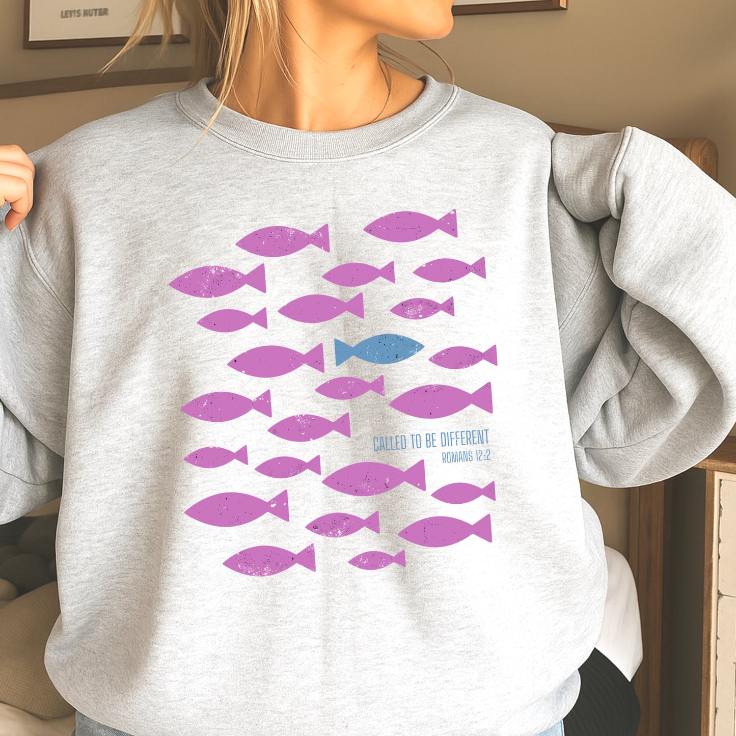 Called To Be Different Christian Crewneck Sweatshirt