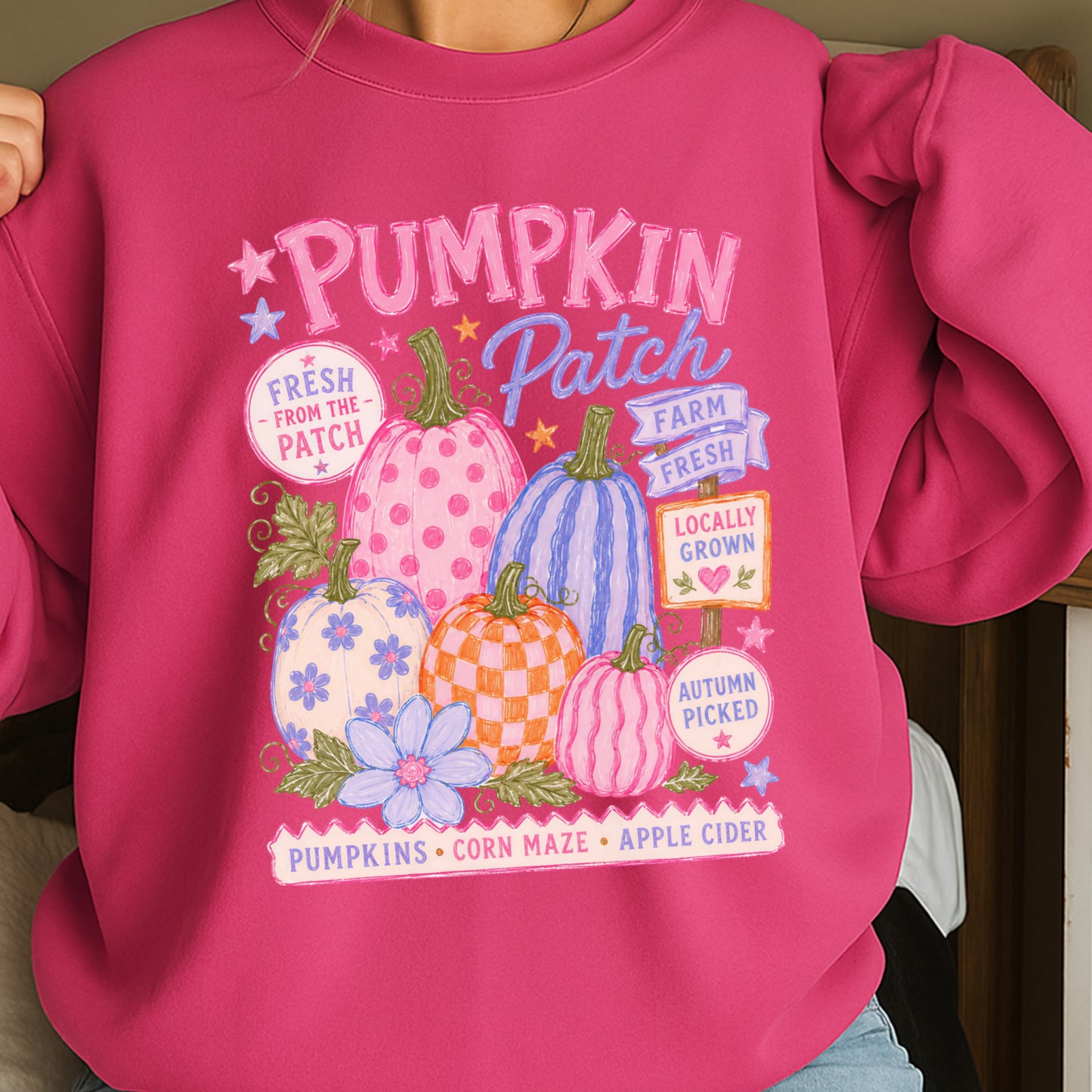 Pumpkin Patch Crewneck Sweatshirt
