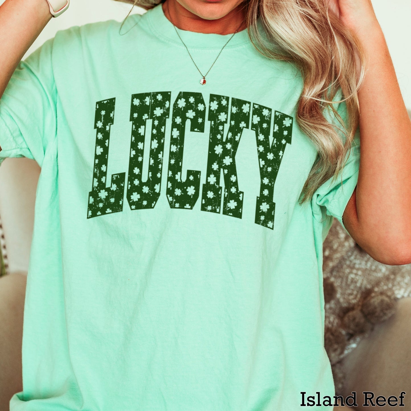 Lucky St. Patrick’s Day Comfort Color Graphic Tee