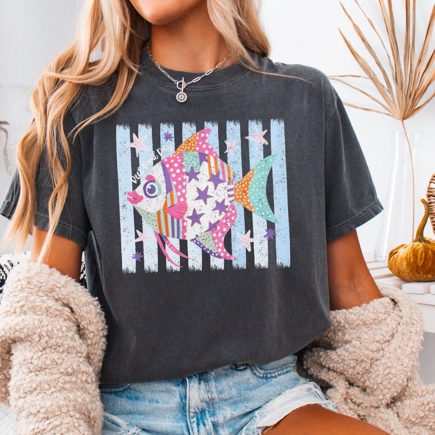 Reel Good Day Comfort Color Graphic Tee