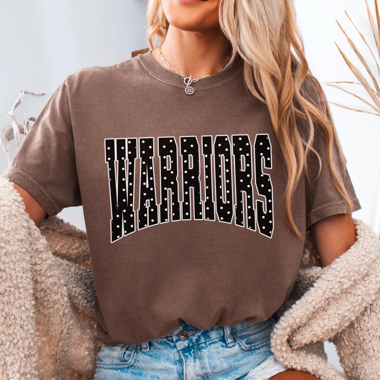 Warriors Comfort Color Graphic Tee