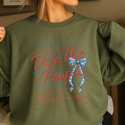 We The People Crewneck Sweatshirt