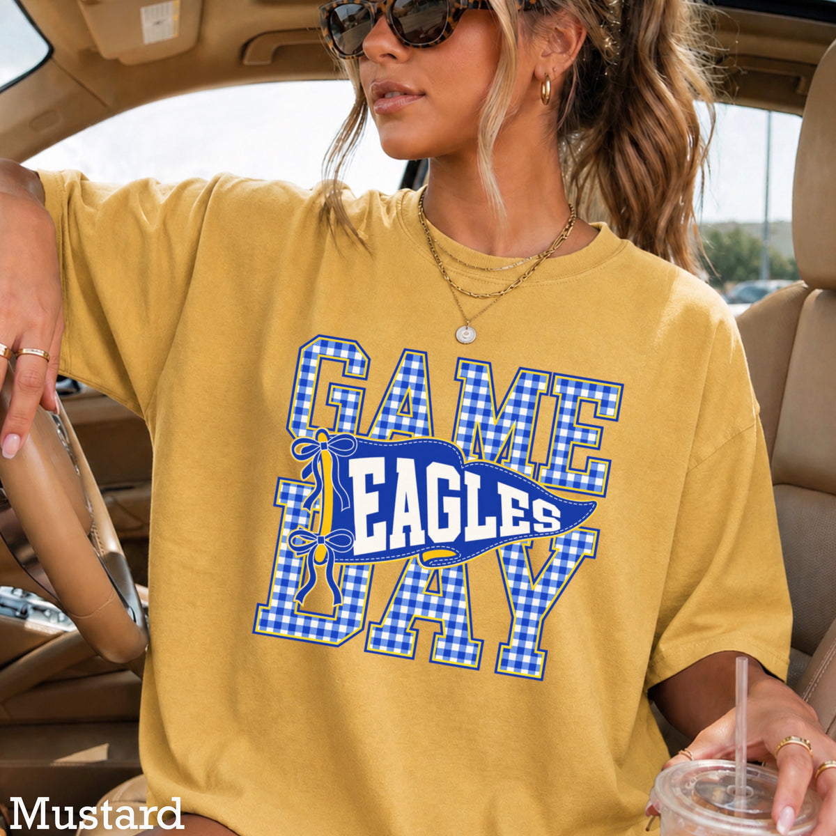 Eagles  Comfort Color Graphic Tee