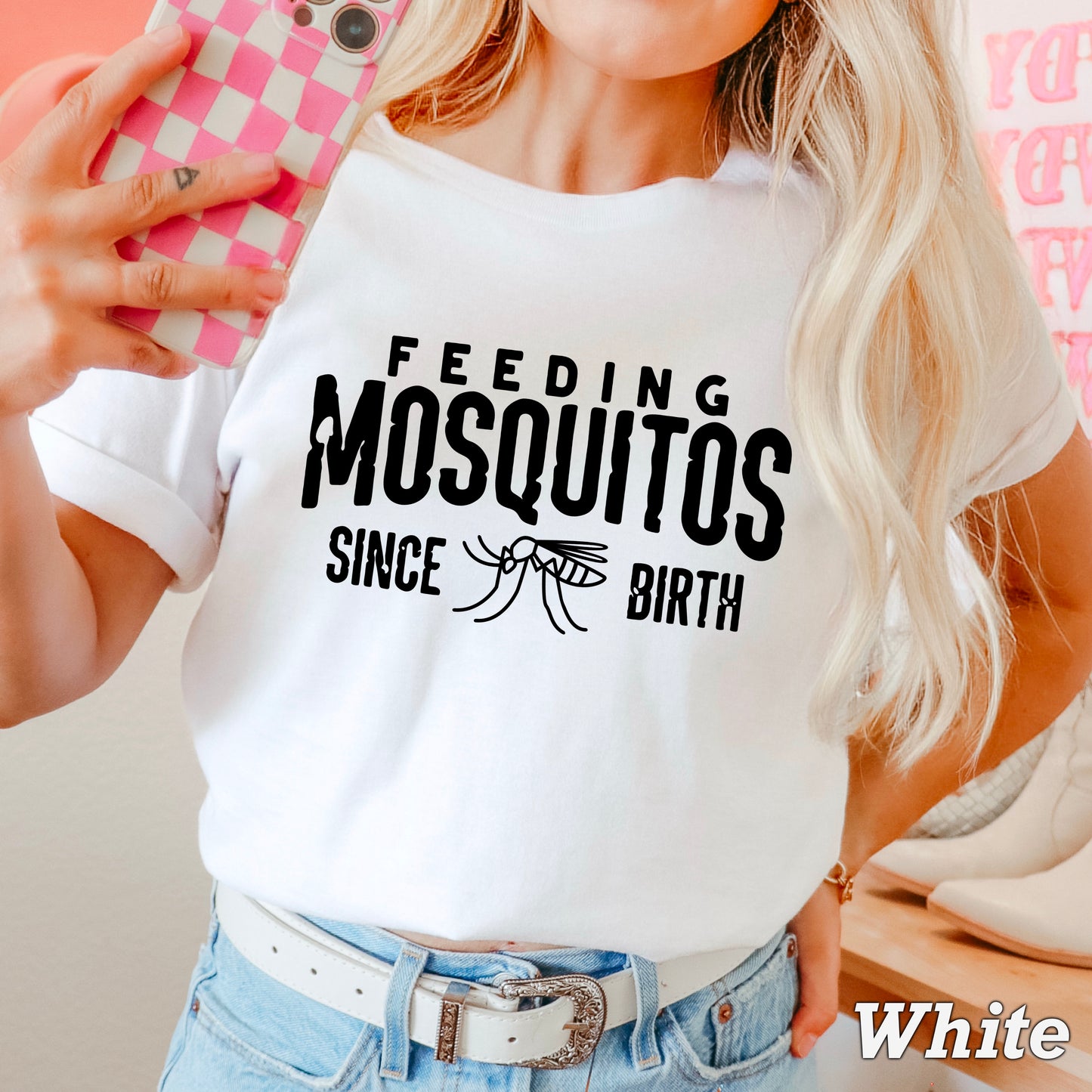 Feeding Mosquitoes Comfort Color Graphic Tee