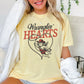 Wranglin Hearts Valentine’s Day Comfort Color Graphic Tee