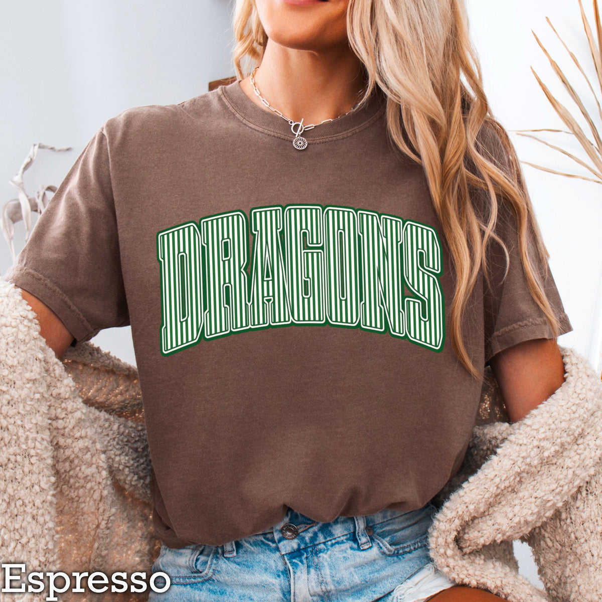 Dragons Comfort Color Graphic Tee