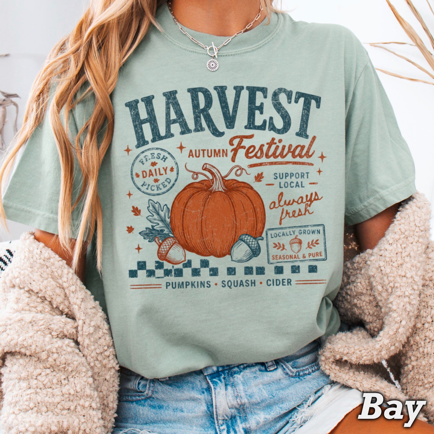 Harvest Festival Comfort Color Graphic Tee