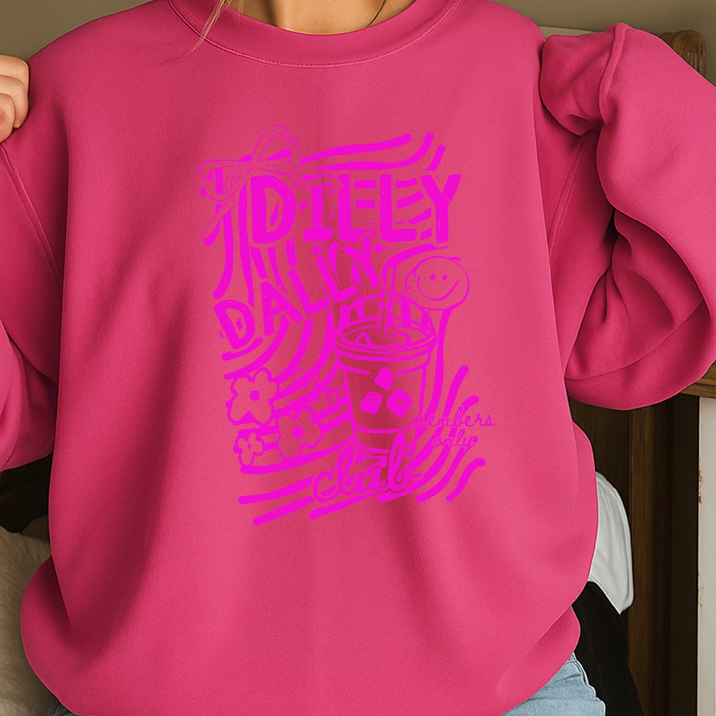 Dilly Dally Club Crewneck Sweatshirt