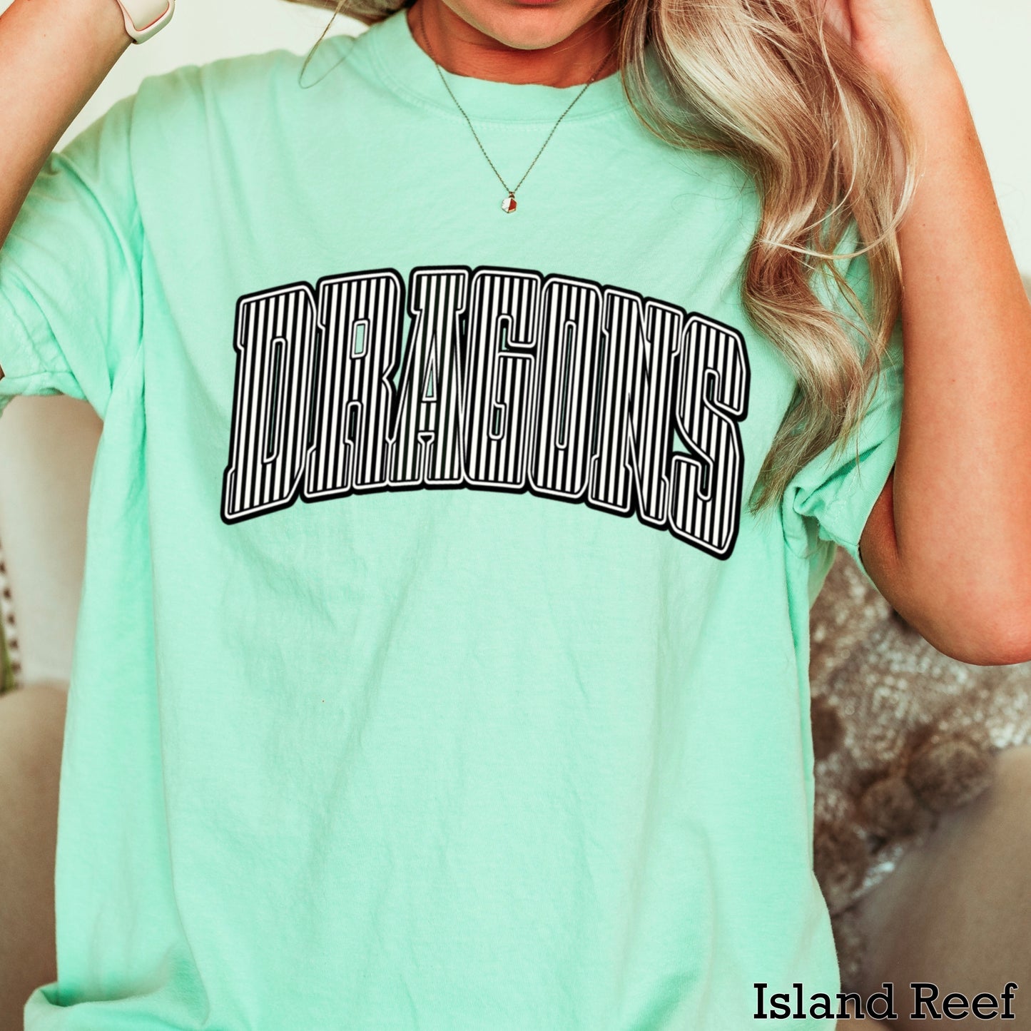 Dragons Comfort Color Graphic Tee
