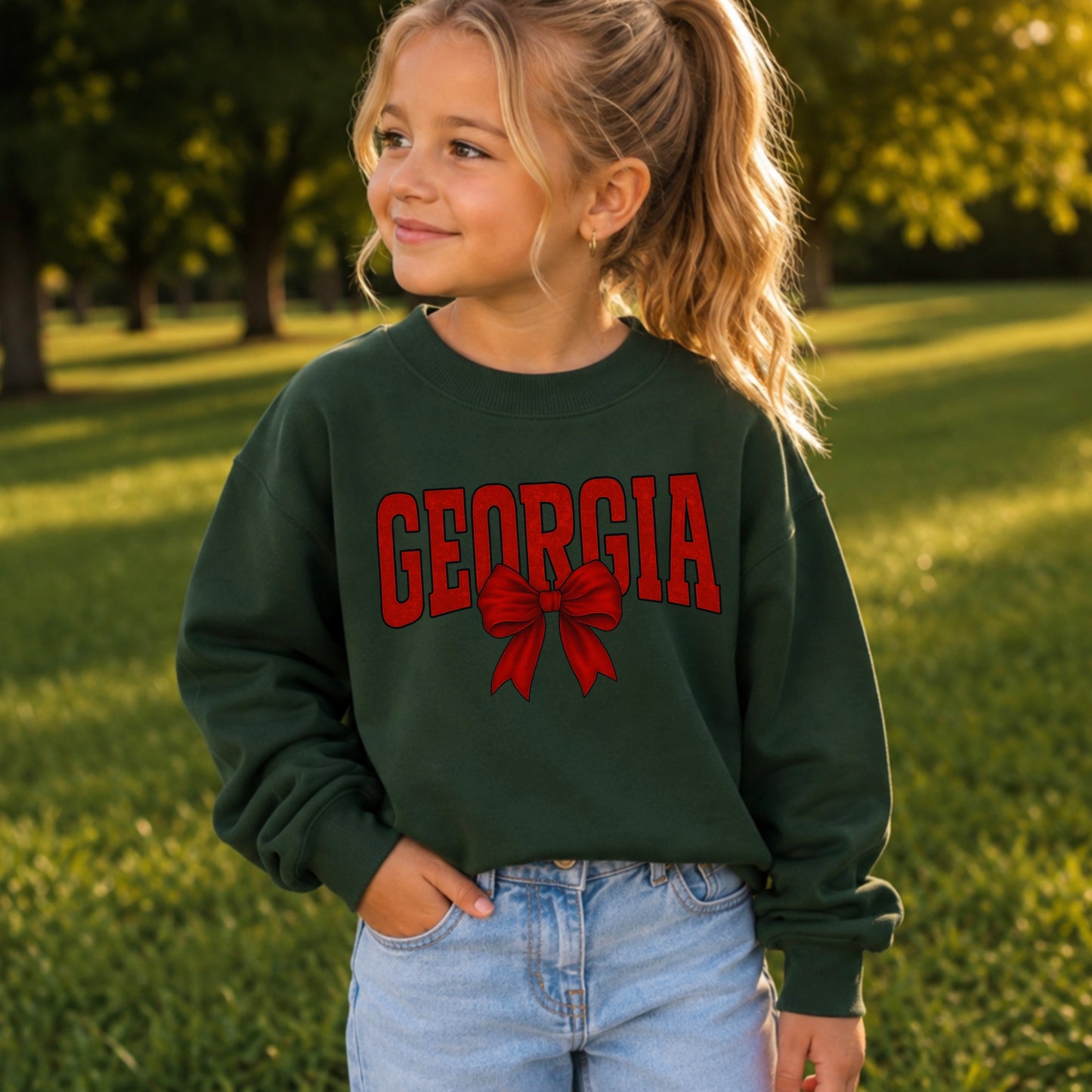 Georgia Youth Crewneck Sweatshirt
