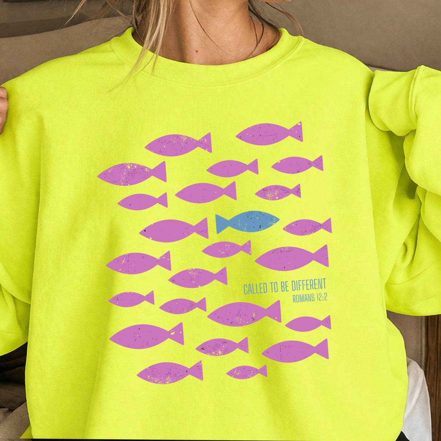 Called To Be Different Christian Crewneck Sweatshirt