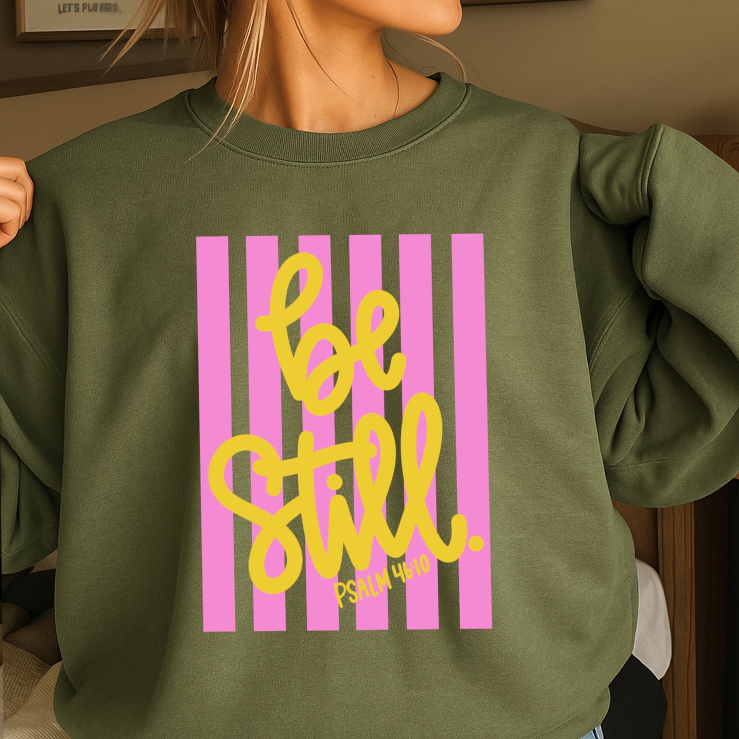Be Still Crewneck Sweatshirt