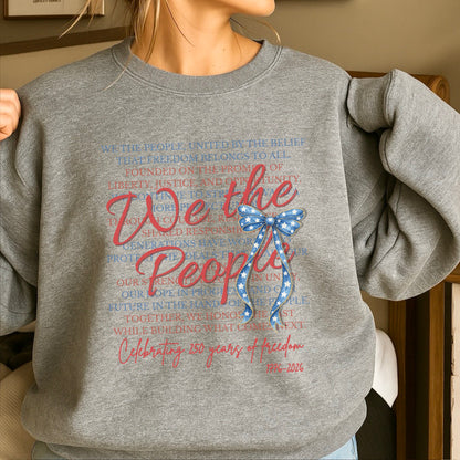 We The People Crewneck Sweatshirt