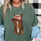 Howdy Horse Comfort Color Graphic Tee
