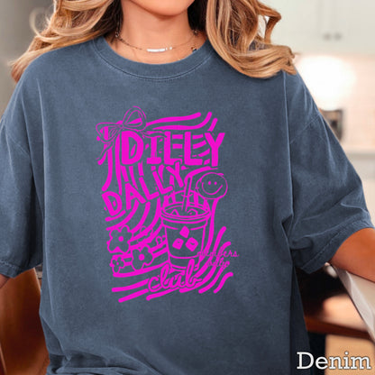 Dilly Dally Club Comfort Color Graphic Tee