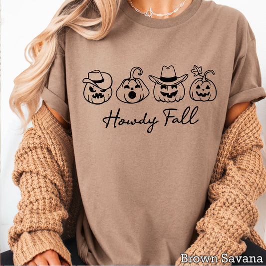 Howdy Fall Screen Print Transfer SKU: A1-09