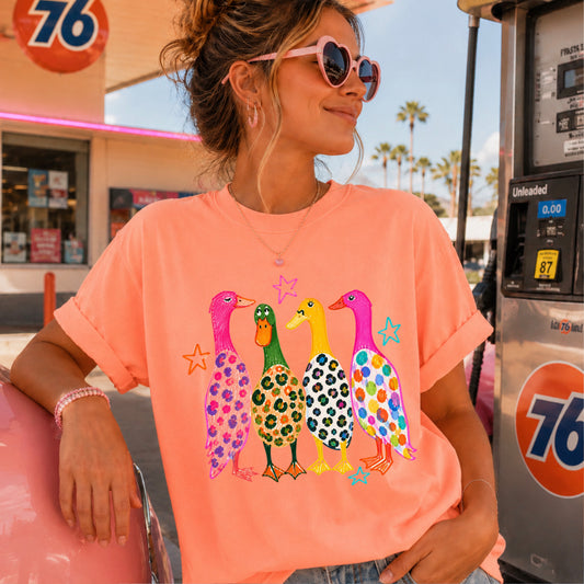 Mallard Ducks Comfort Color Graphic Tee