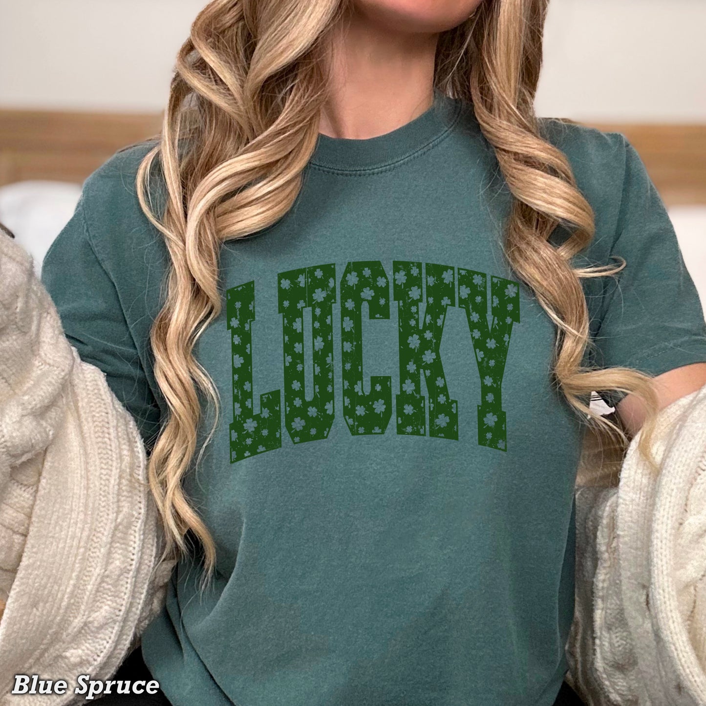 Lucky St. Patrick’s Day Comfort Color Graphic Tee