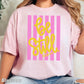 Be Still Comfort Color Graphic Tee