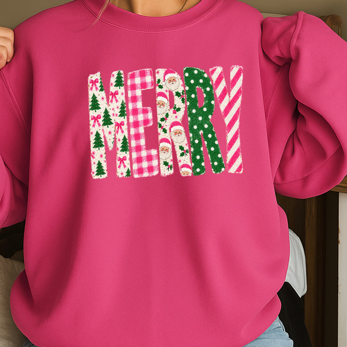 Merry Christmas Crewneck Sweatshirt