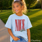 Nice -ish Christmas Youth Comfort Color T-Shirt