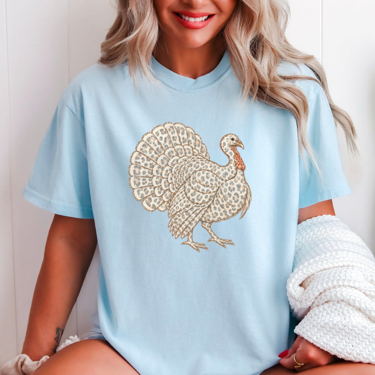 Turkey Thanksgiving Comfort Color Graphic Tee