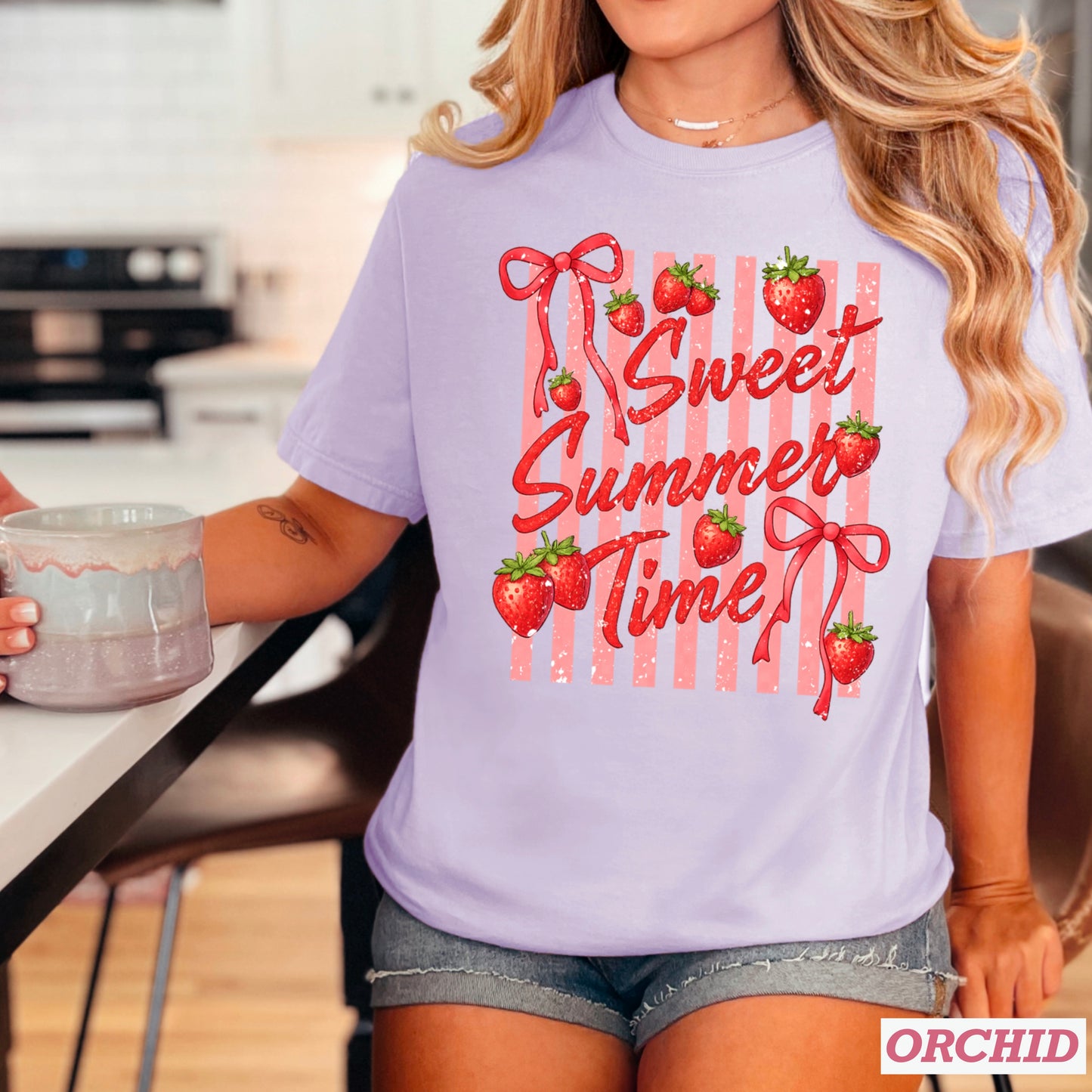 Sweet Summertime Comfort Color Graphic Tee