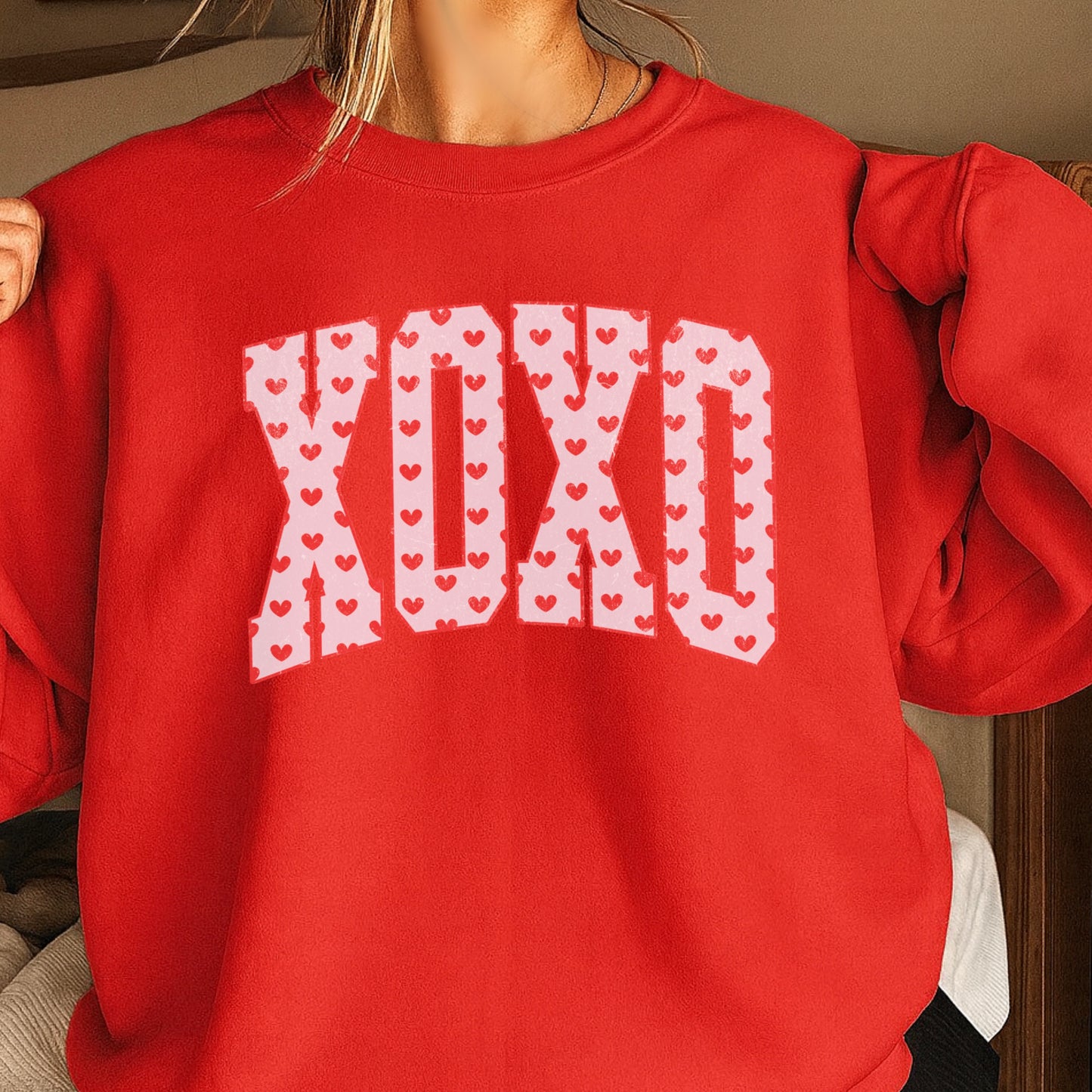 Xoxo Valentine’s Day Crewneck Sweatshirt